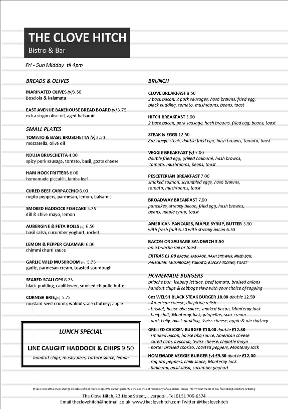 The Clove Hitch Liverpool Bar Reviews DesignMyNight