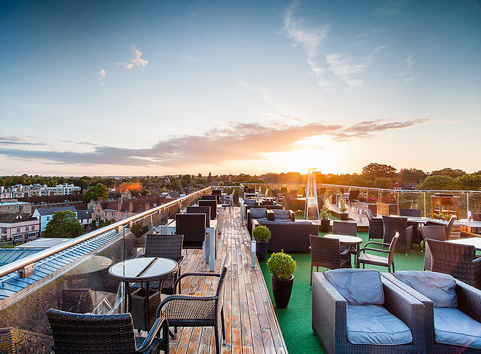 The Roof Terrace at the Varsity Hotel Cambridge Bar Reviews