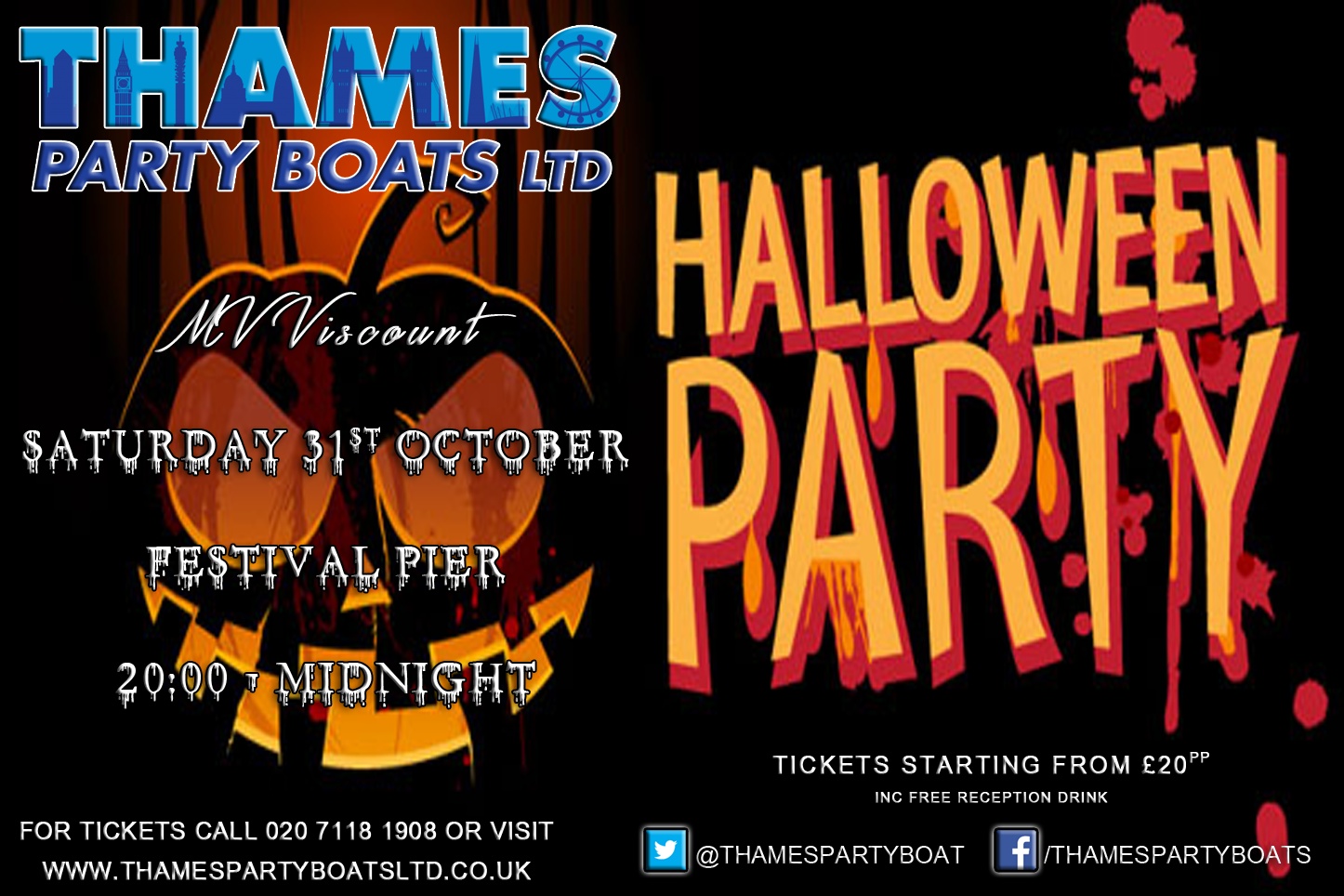 Halloween Boat Party London Boat Party Reviews DesignMyNight