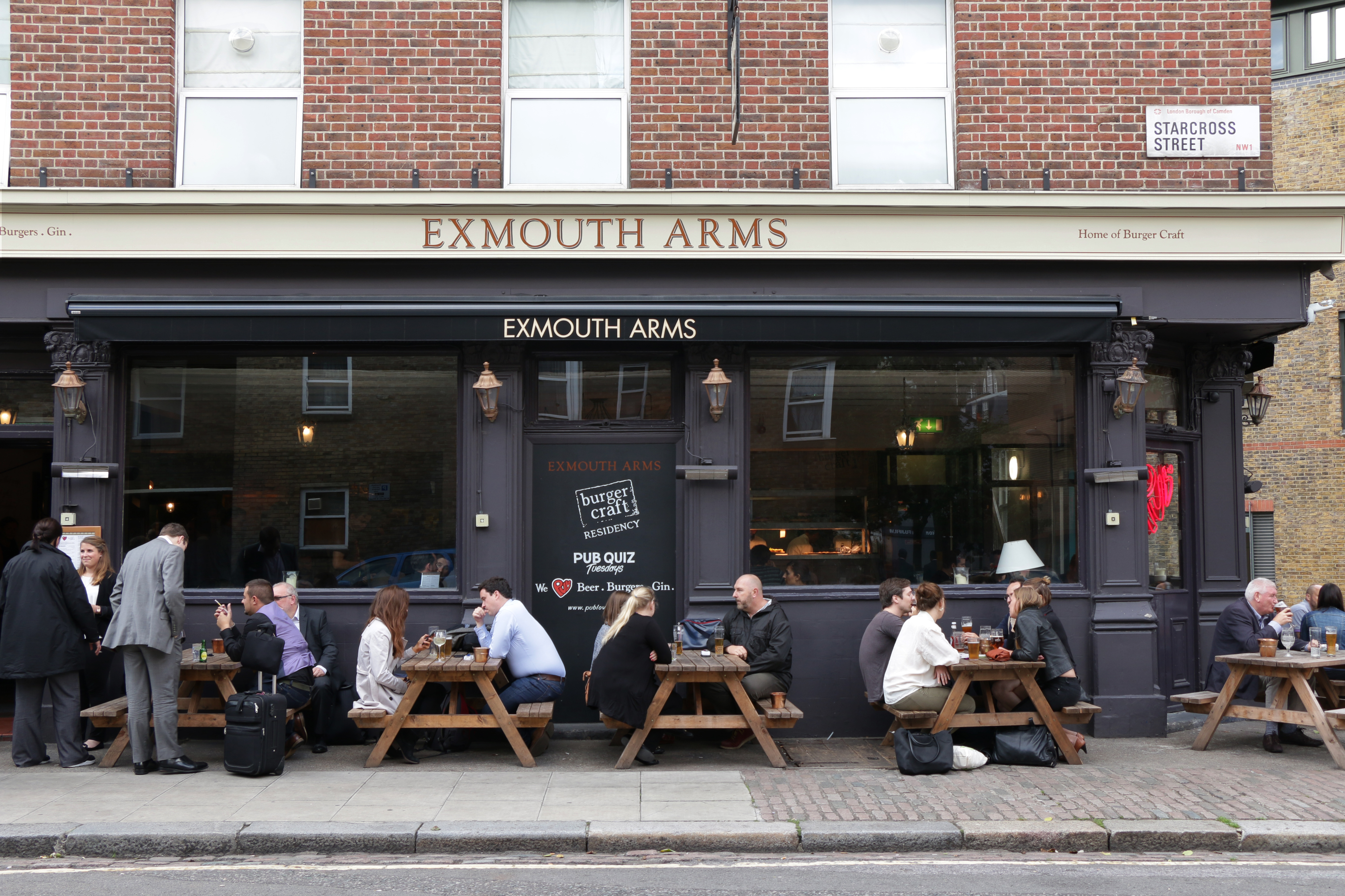 The Exmouth Arms Euston London Bar Reviews DesignMyNight