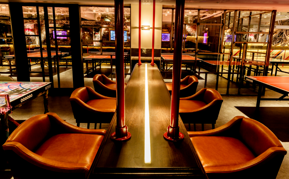 Bounce Old Street Quirky Shoreditch Ping Pong DesignMyNight