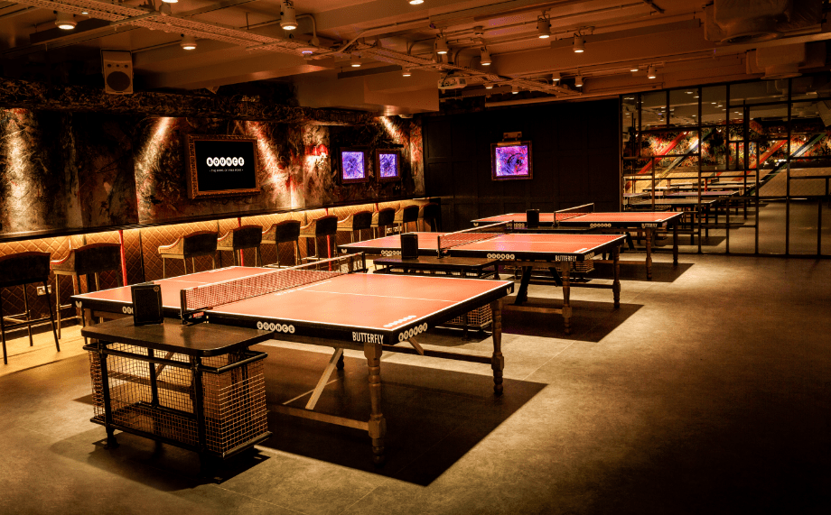 Bounce Old Street Quirky Shoreditch Ping Pong DesignMyNight