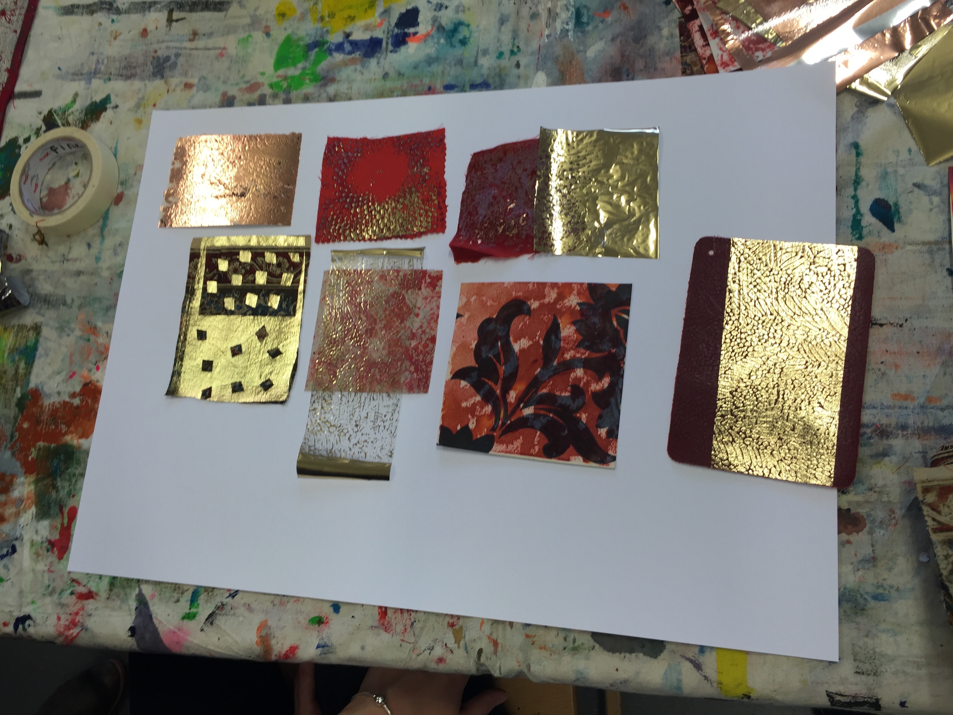 Textile Metallic Foiling Battersea, London Something A