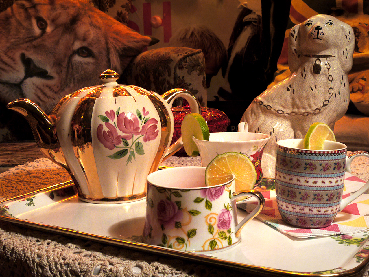 Little Nan's Tropical Afternoon Tea & Cocktails Party London PopUp