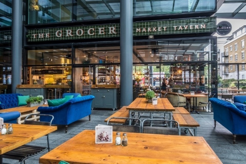 The Grocer Spitalfields Pub London London Restaurant