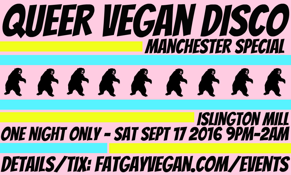 Queer Vegan Disco Manchester Salford, Manchester Fun Time Partying