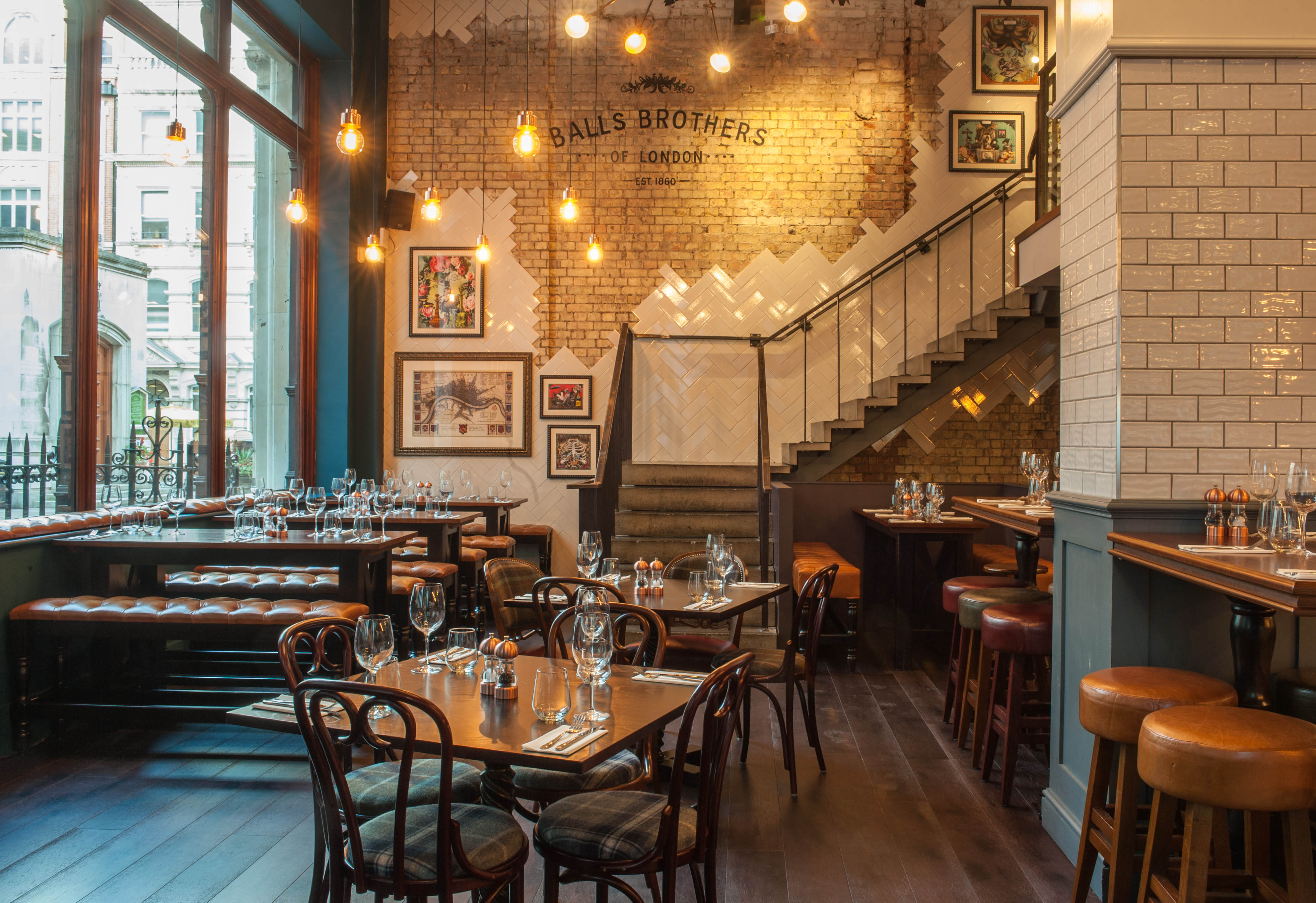 Balls Brothers Austin Friars City of London London Restaurant Bar