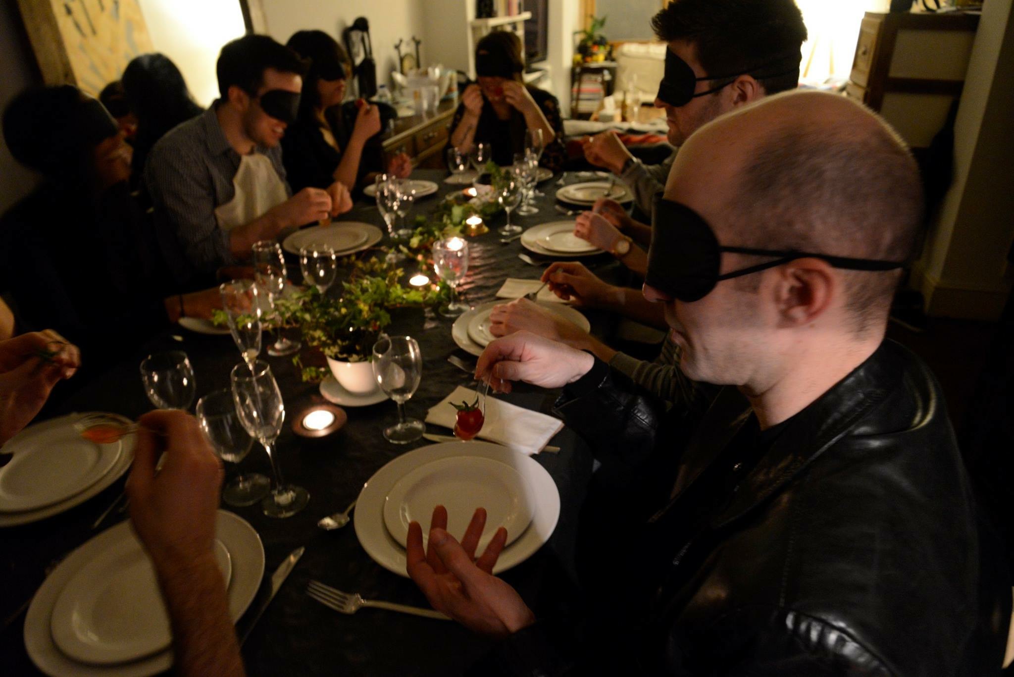 Dine in The Dark London Food & Drink Reviews DesignMyNight