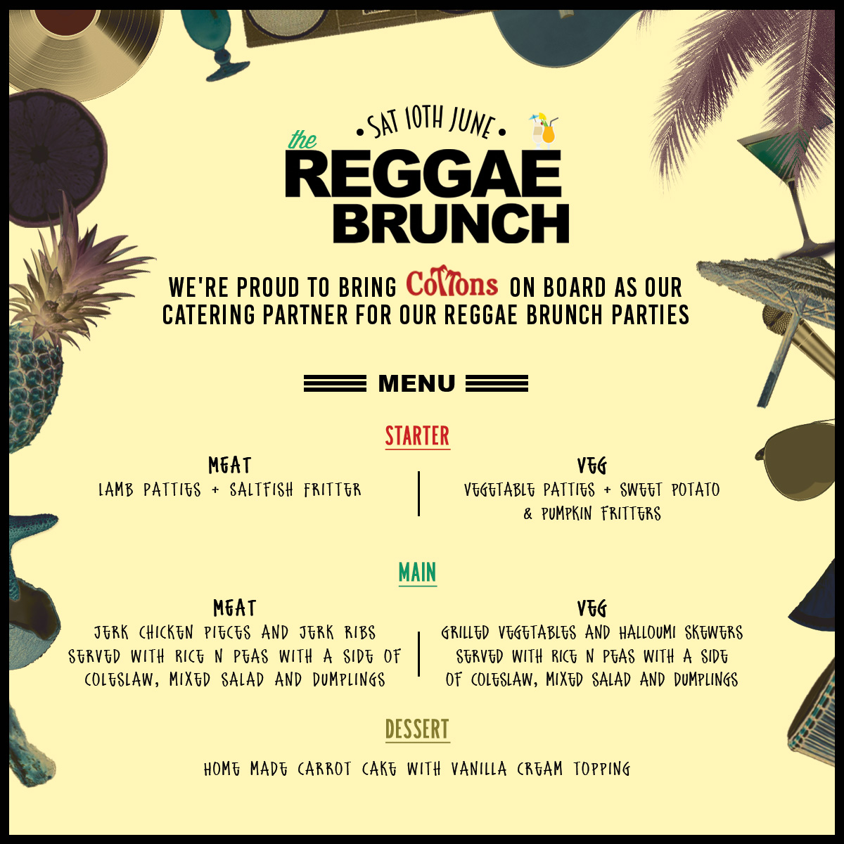 Reggae Brunch Shoreditch, London Food & Drink Reviews DesignMyNight