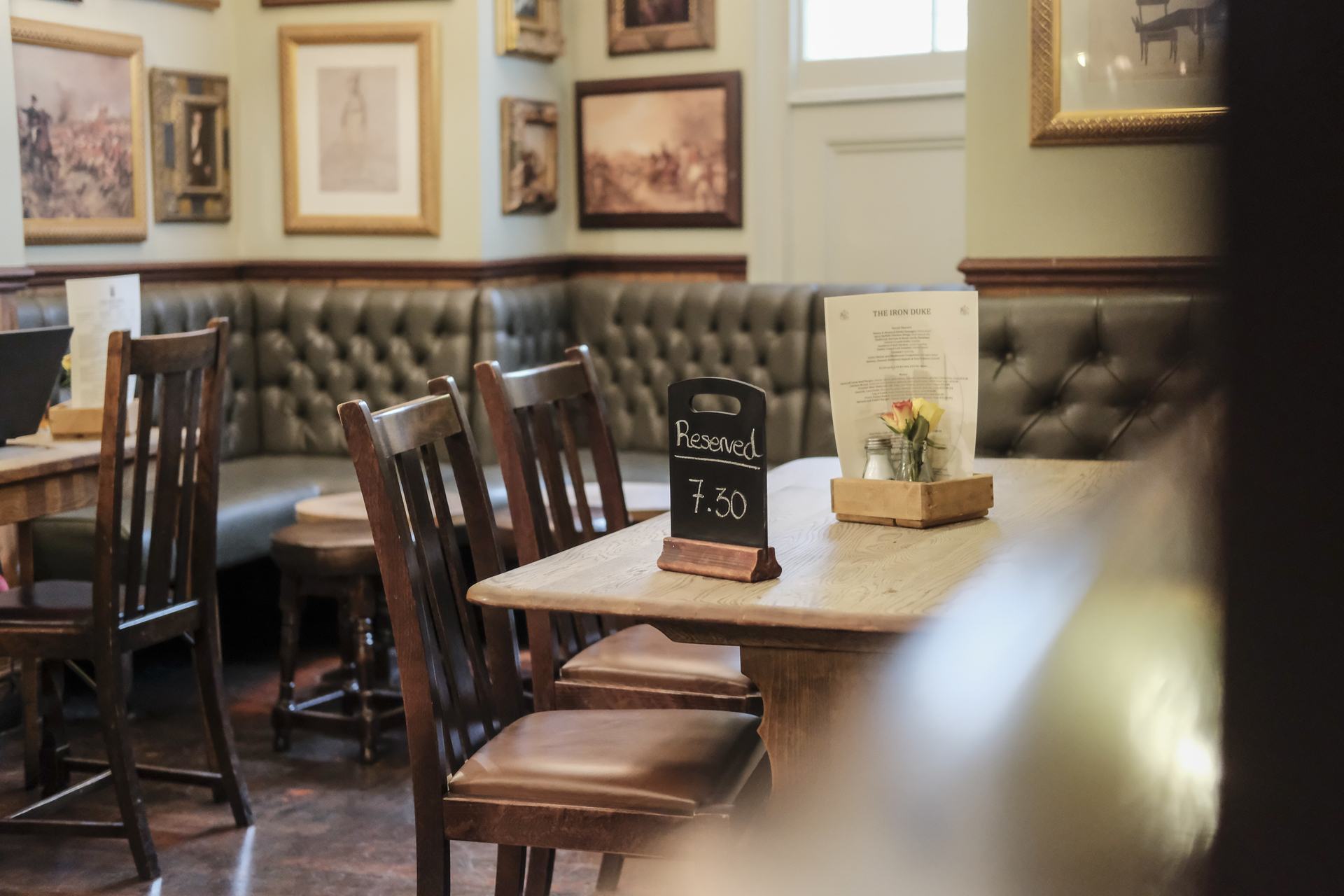 Iron Duke Pub Avery Row w1 London Reviews DesignMyNight