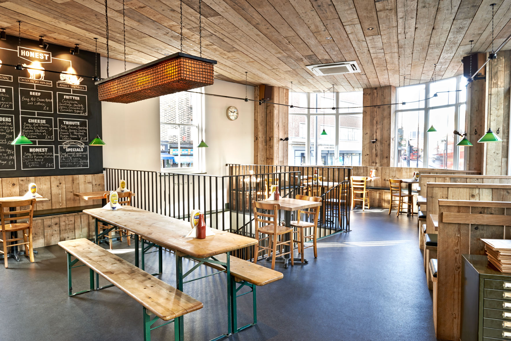 Honest Burgers King's Cross London Restaurant Reviews DesignMyNight