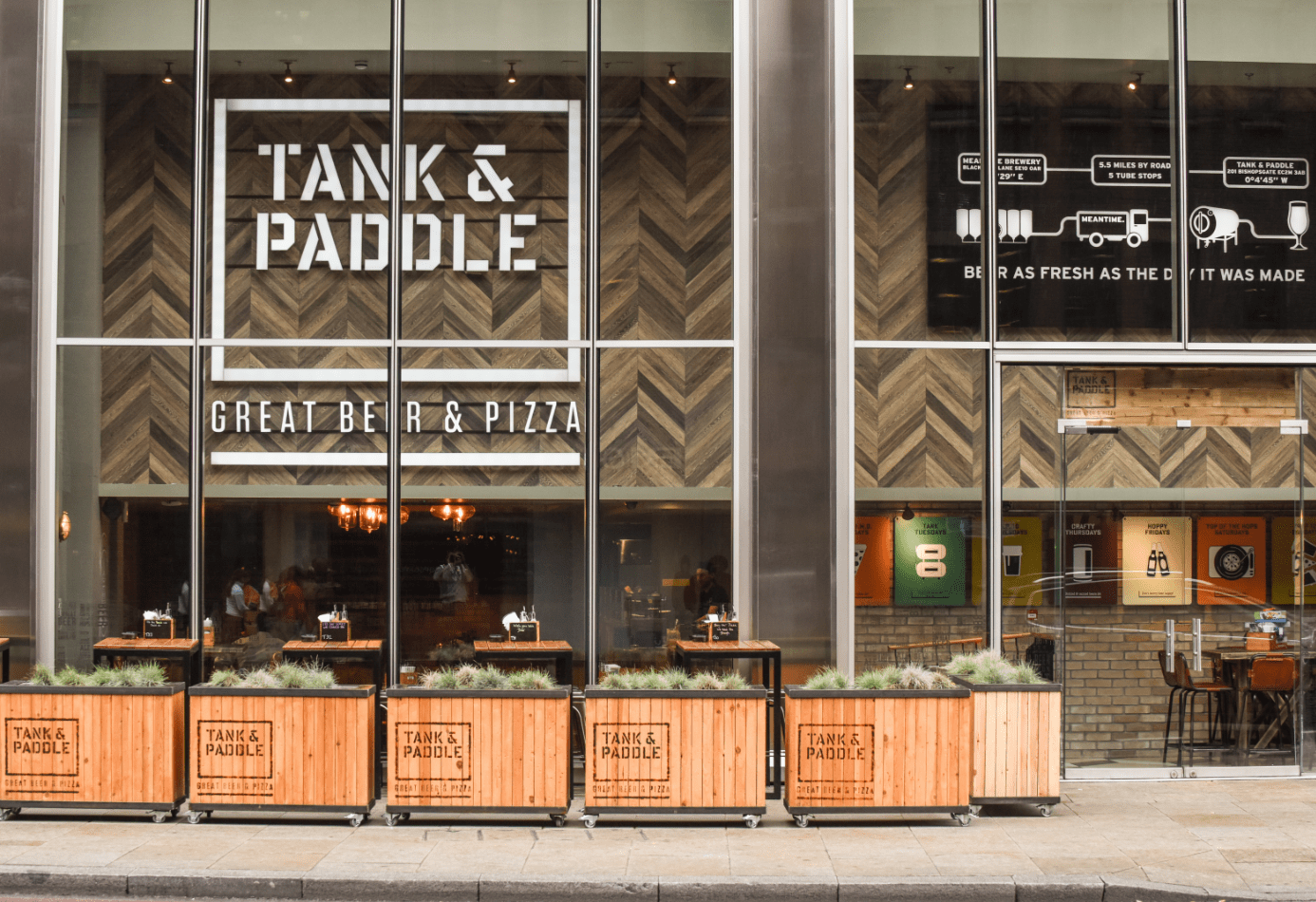 Tank & Paddle London Bar Reviews DesignMyNight