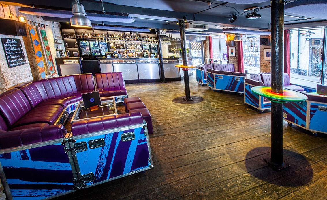 The Strongroom Bar & Restaurant Curtain Road Shoreditch East London