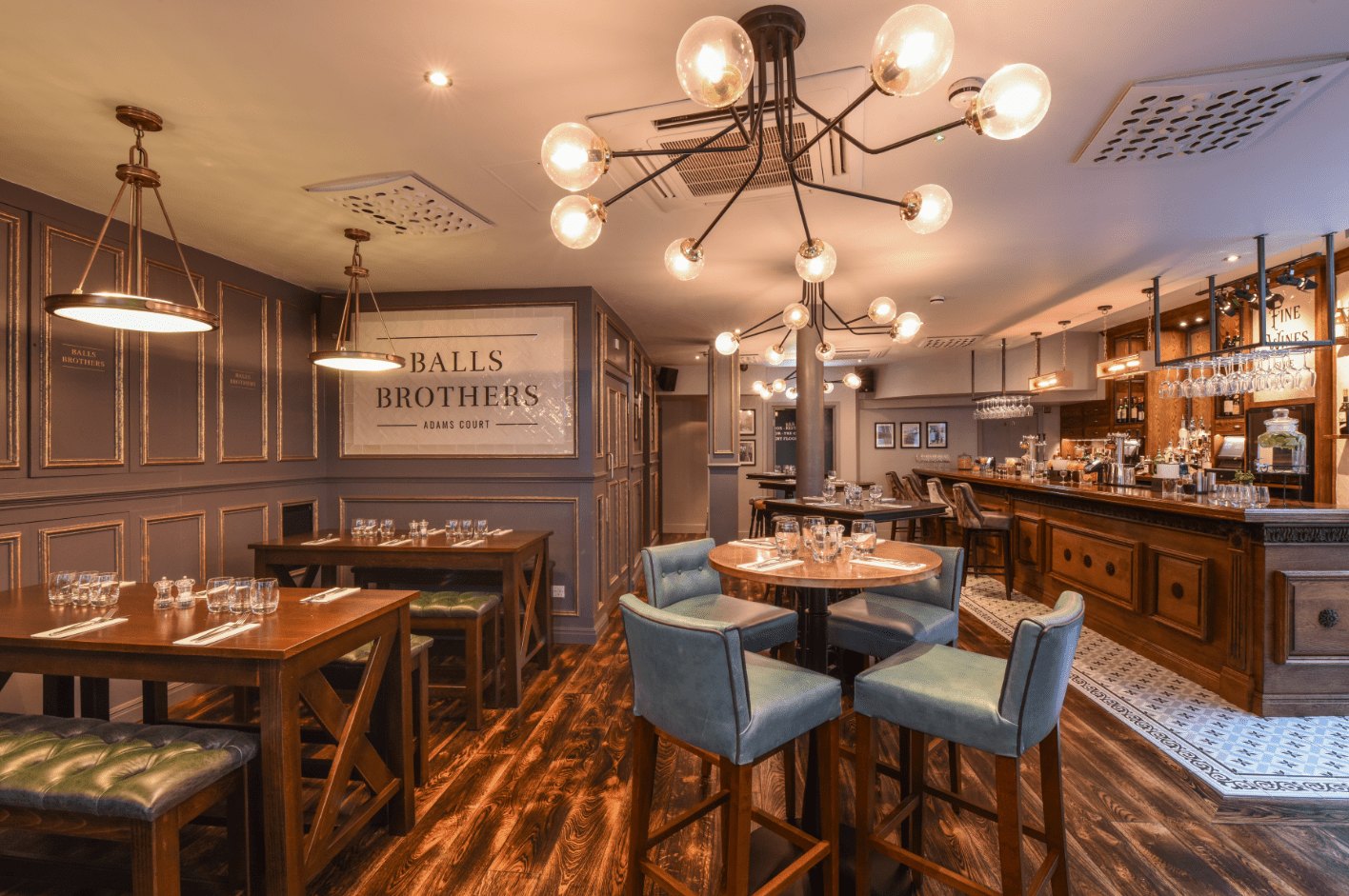Balls Brothers Adams Court London Bar Reviews DesignMyNight