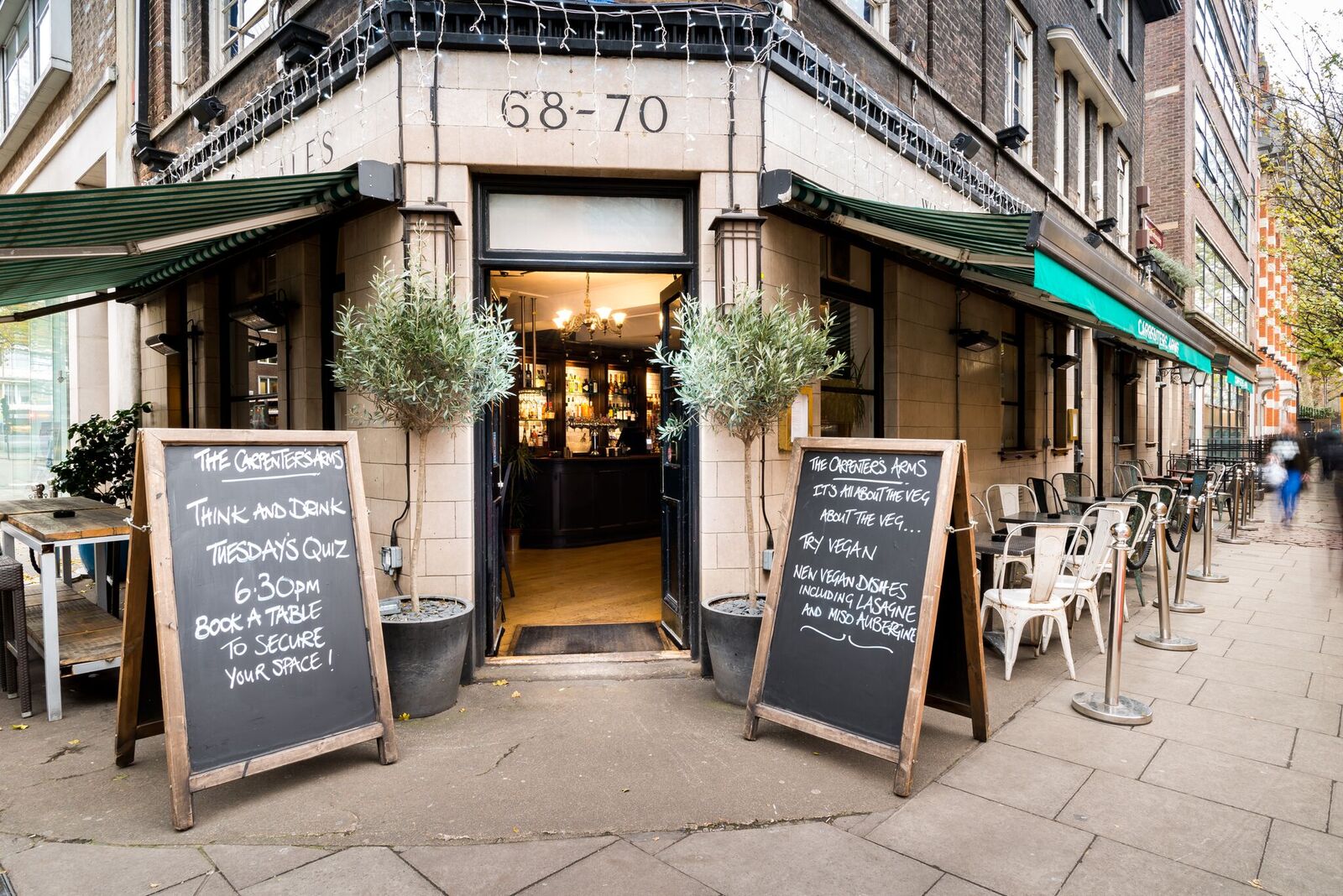 Carpenters Arms Fitzrovia London Pub Reviews DesignMyNight