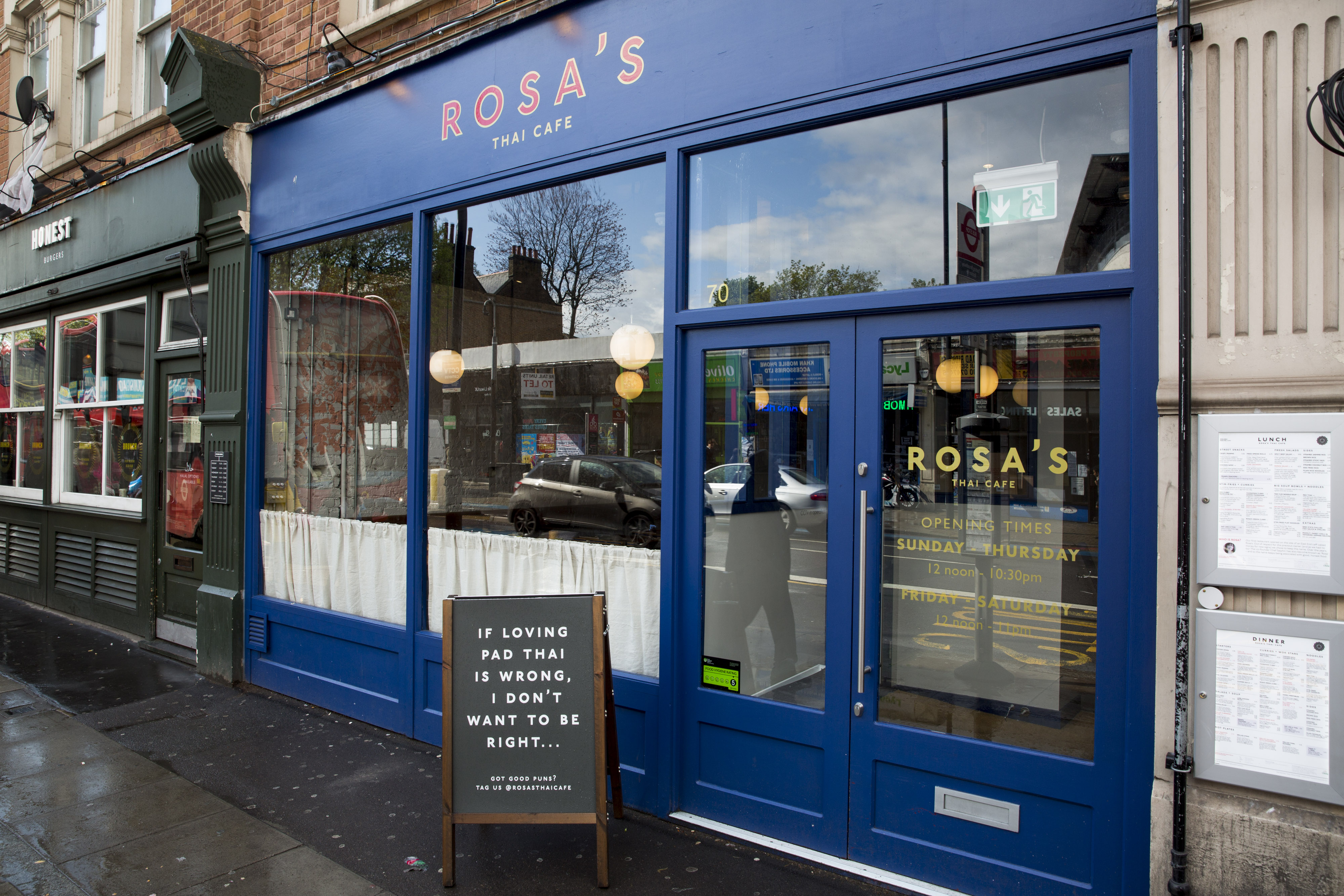 Rosa's Thai Cafe Tooting London Restaurant Reviews DesignMyNight