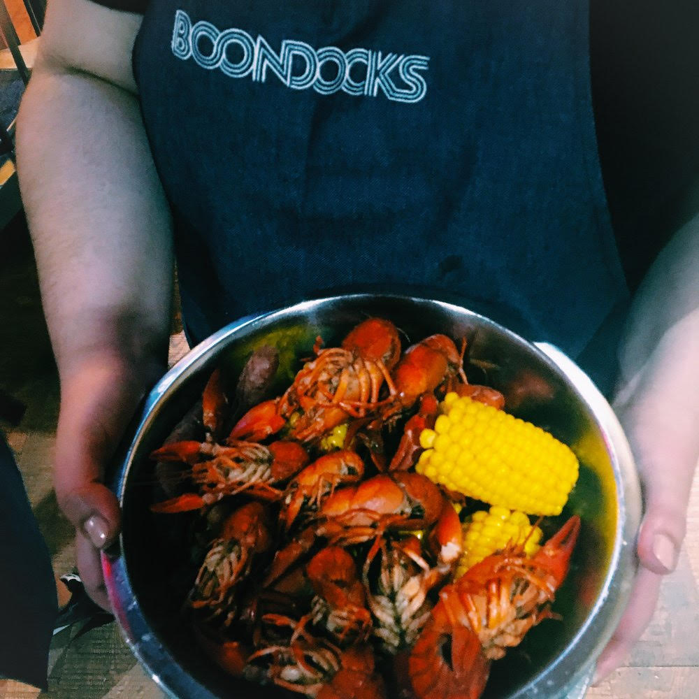 CRAWFISH BOIL at Boondocks **SUMMER SIZZLER OFFER INSIDE** London