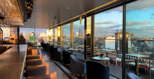 New Year's Rooftop Party at Hotel Indigo 1 Leicester Square London
