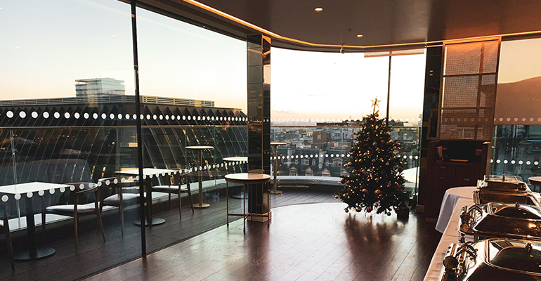 New Year's Rooftop Party at Hotel Indigo 1 Leicester Square London