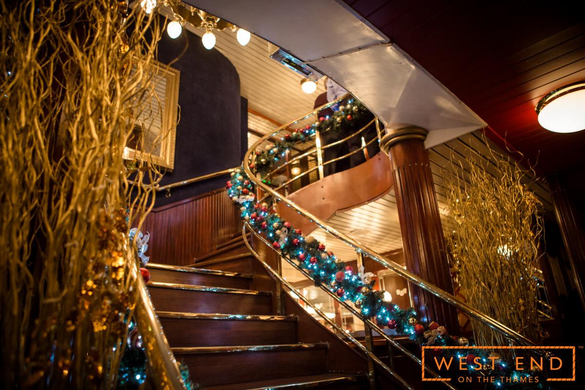 West End on the Thames Winter Wonderland Boat London