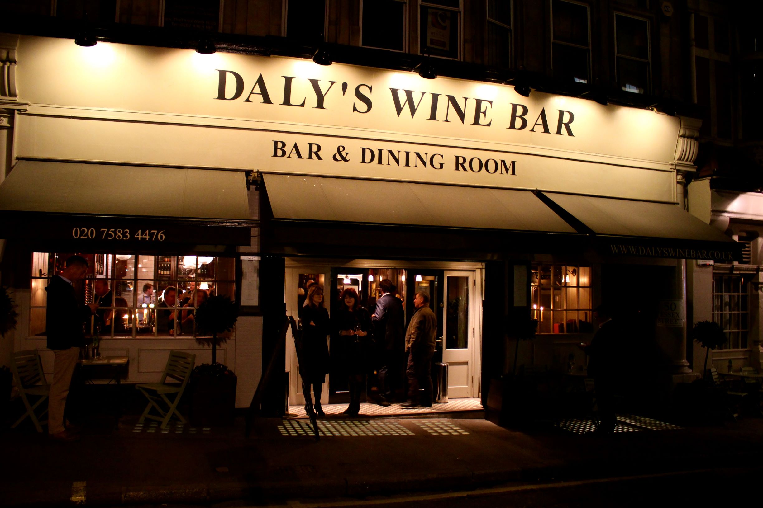 Daly's Wine Bar Strand London Bar Reviews DesignMyNight