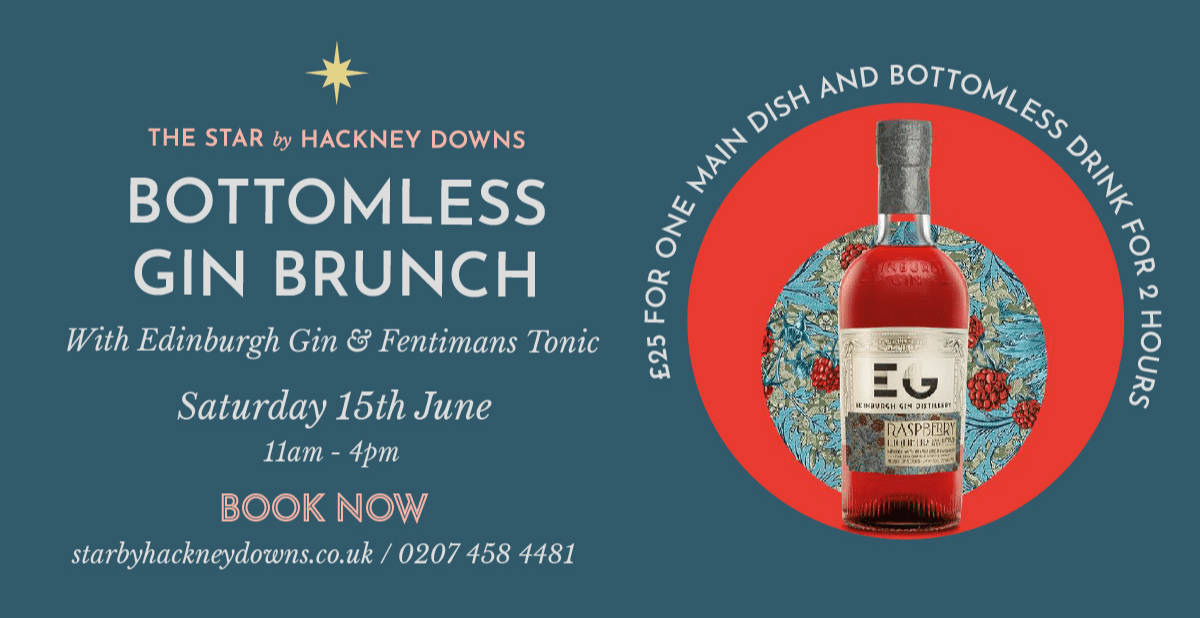 Bottomless Gin Brunch w/ Edinburgh Gin & Fentimans Tonic Hackney, London Brunch Reviews