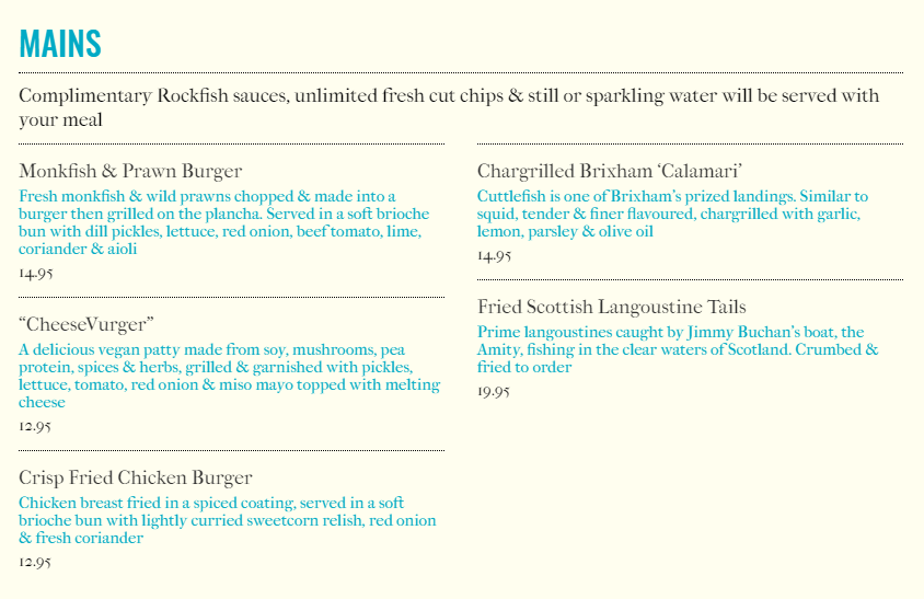 Rockfish Dartmouth UK Restaurant Reviews DesignMyNight