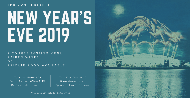 New Year's Eve 2019 Tasting Menu Canary Wharf, London New Years Eve