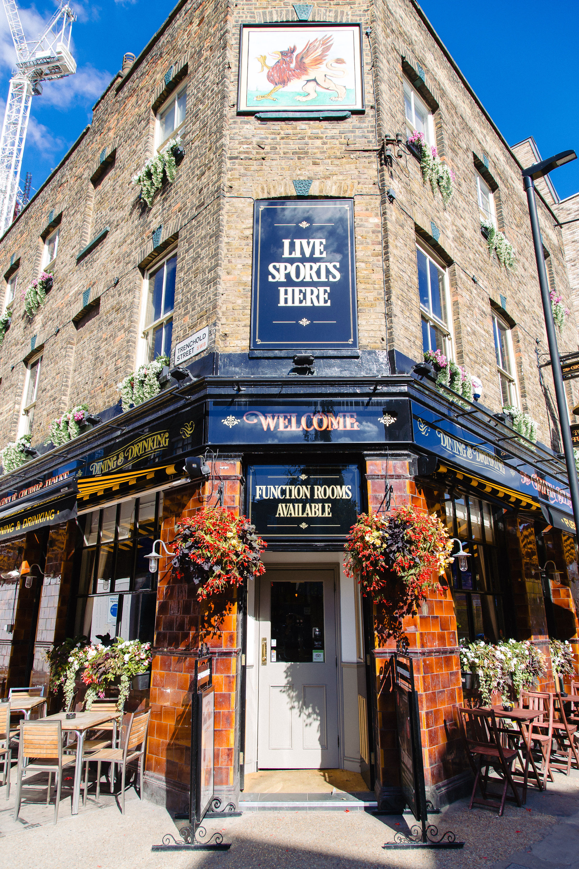Griffin Belle London Pub Reviews DesignMyNight
