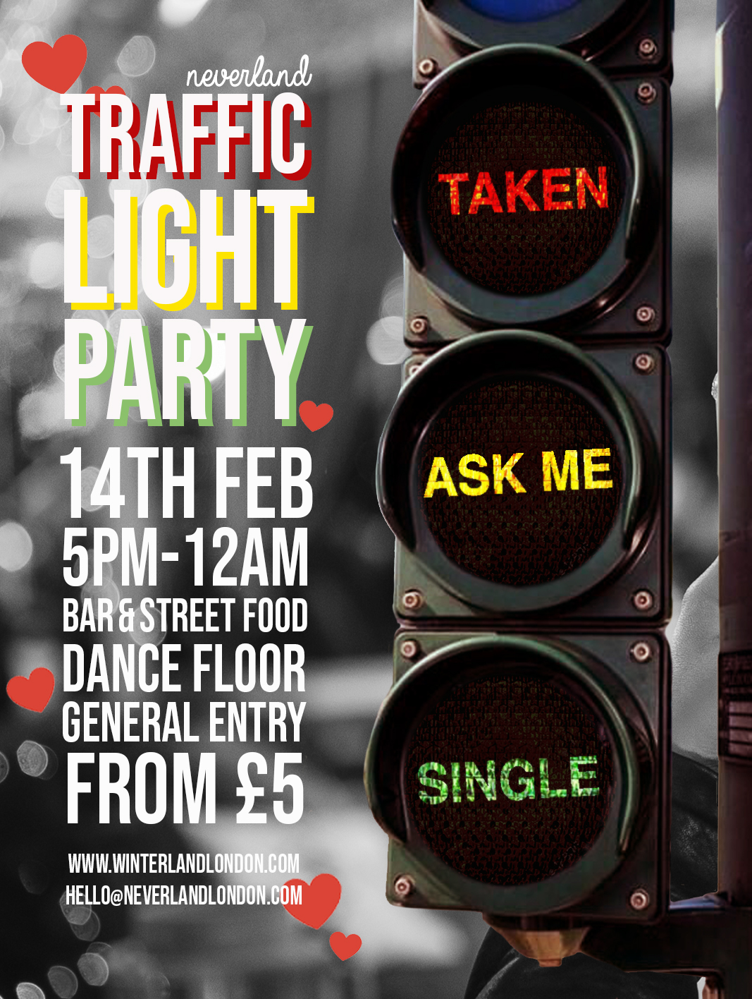 Valentine's Traffic Light Party Fulham, London Date Night Reviews