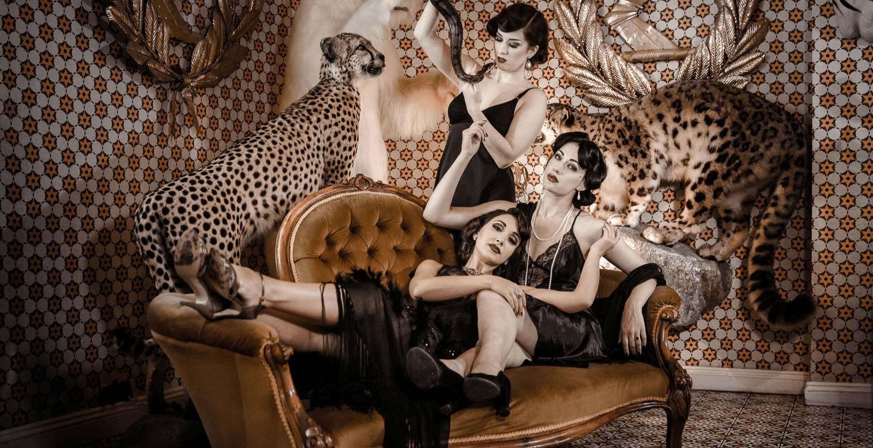 GIN HOUSE BURLESQUE The new age Winter Revue London Cabaret