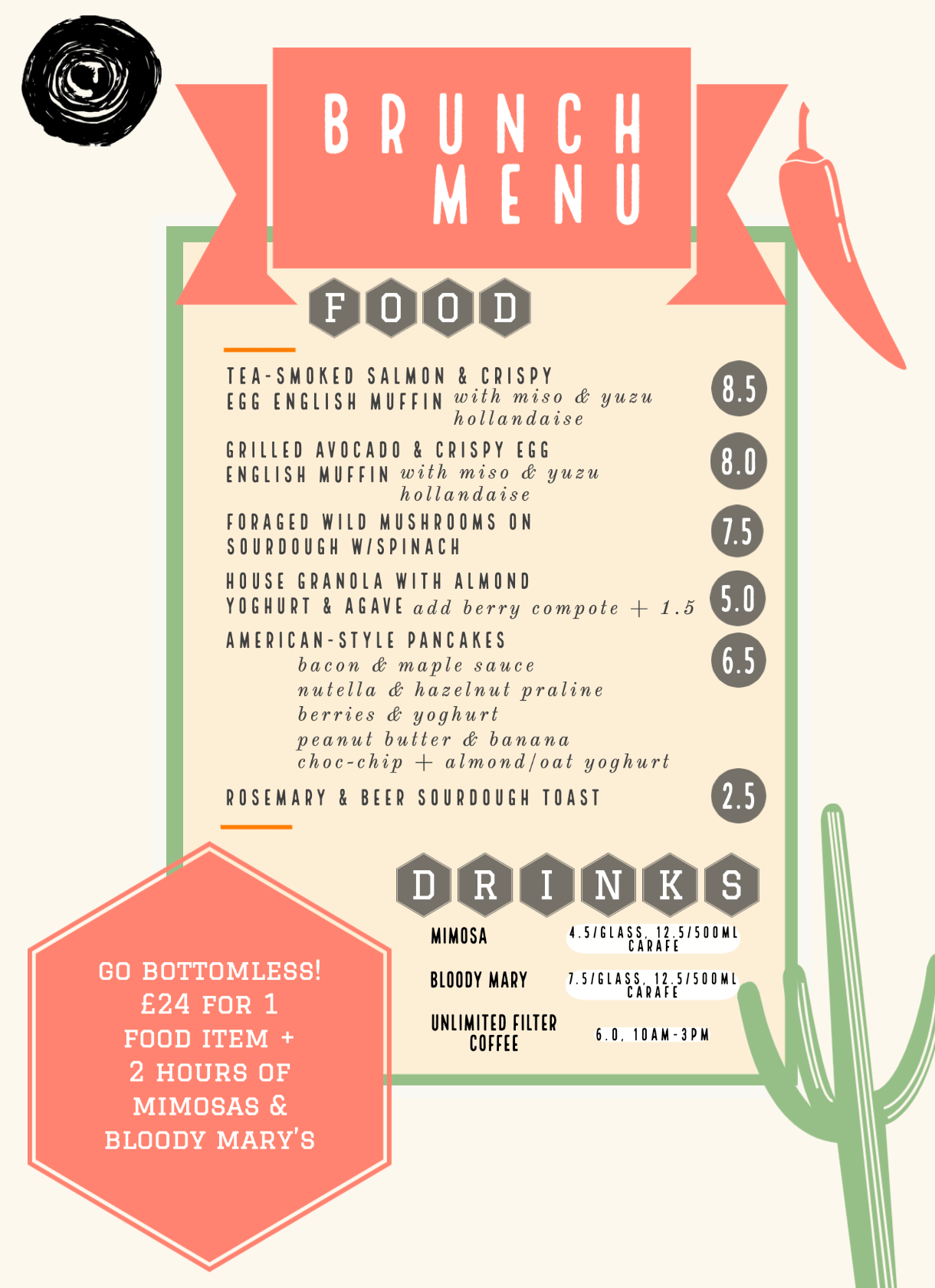 Indie Britpop Bottomless Brunch South London, London Brunch Reviews