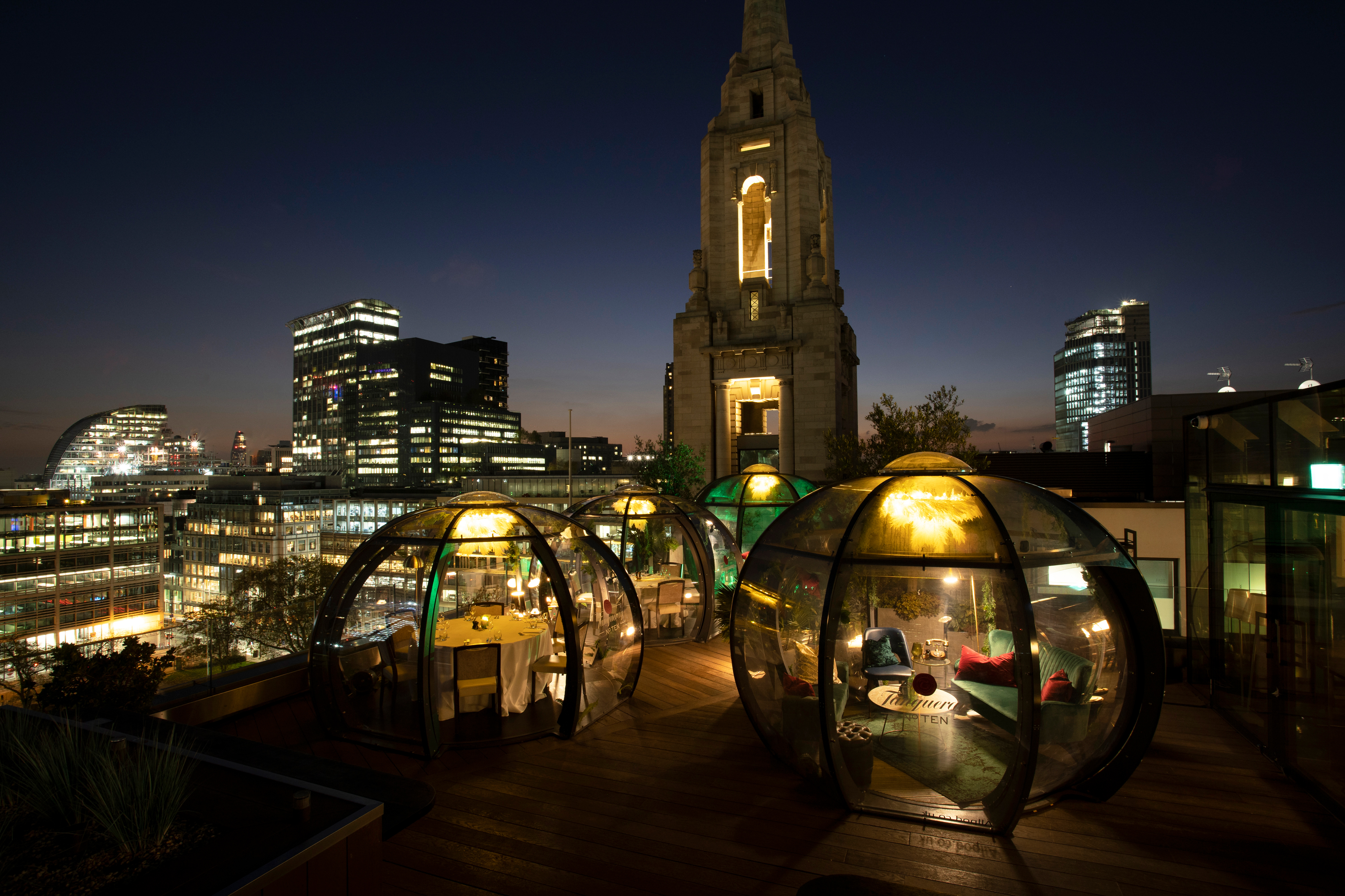 Aviary Finsbury Square London Rooftop Restaurant and Bar Reviews