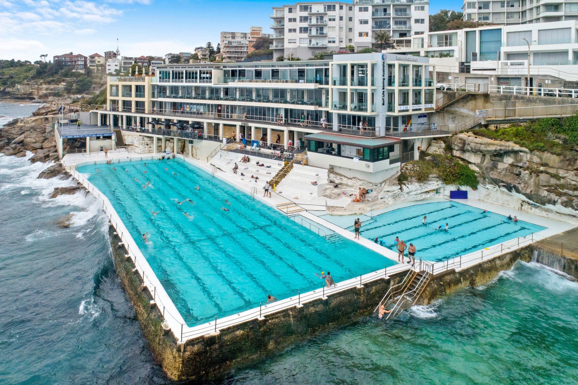 Bondi Icebergs Club Beachfront Bar and Restaurant in Sydney