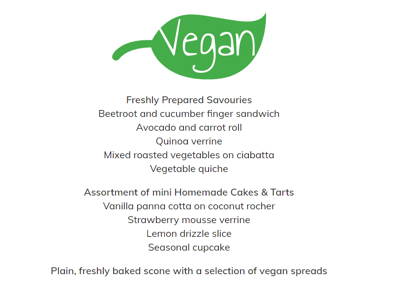 Brigit’s Bakery Pretty Afternoon Tea in Covent Garden, London