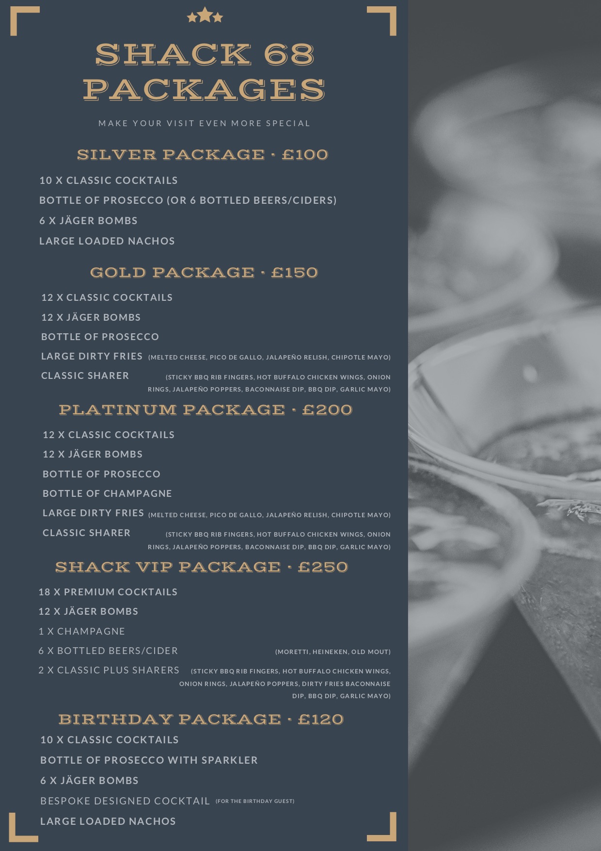 The Shack 68 Burgers & Cocktails in Twickenham