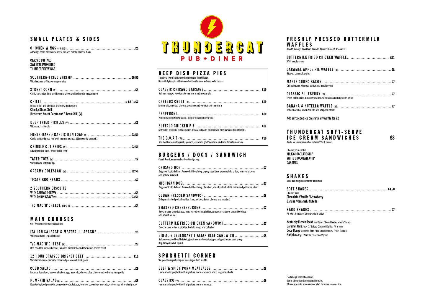 Thundercat American Pub And Diner In Glasgow DesignMyNight