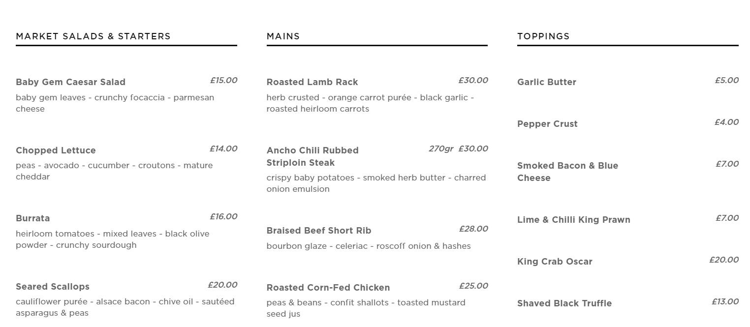 STK London Covent Garden Steak Restaurant DesignMyNight