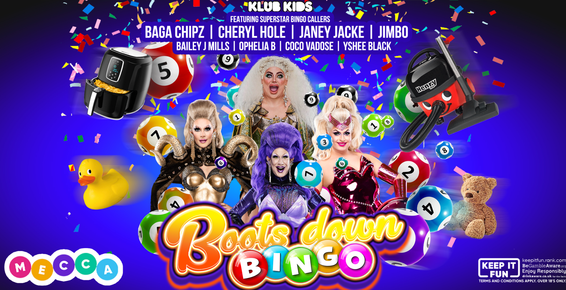 Baga Chipz launches new tour of Mecca Bingo clubs Glasgow Live