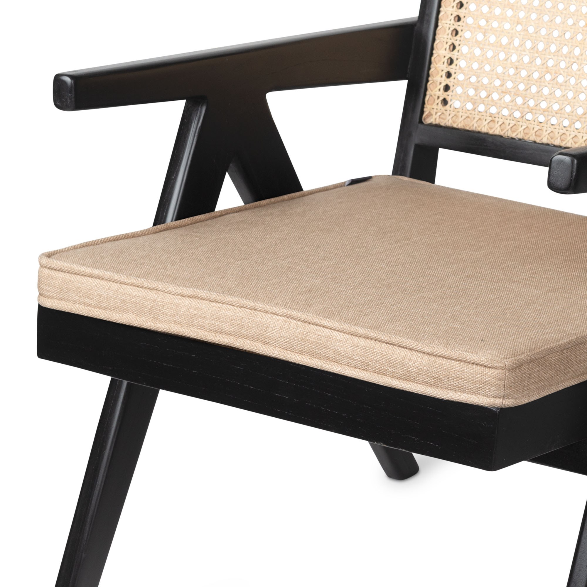 Cushion Easy Lounge Chair Light Brown