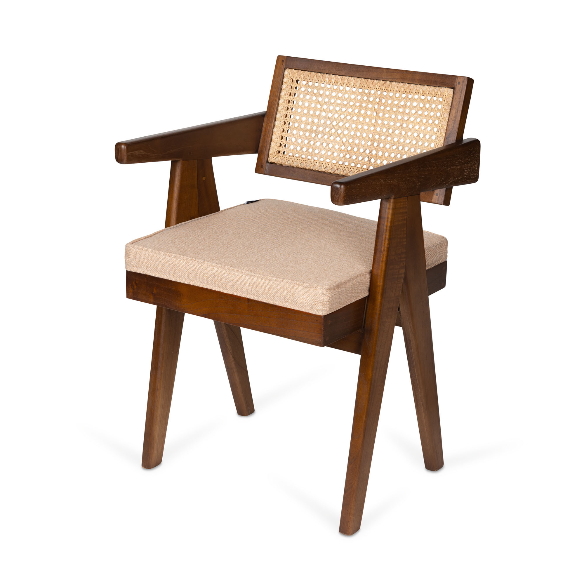 Cushion Office Chair Light Brown DETJER