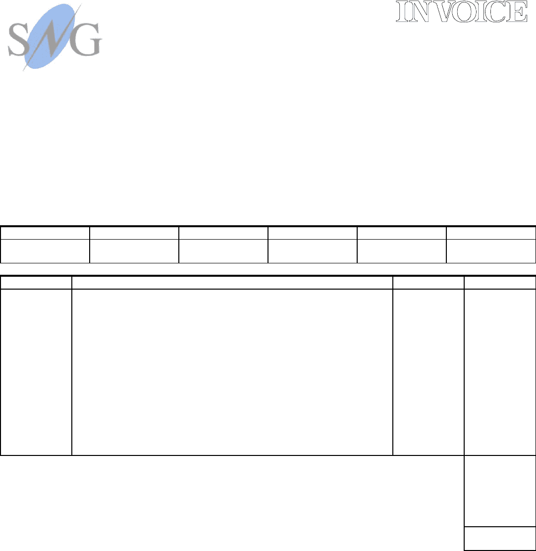 Consulting Invoice template in Word and Pdf formats