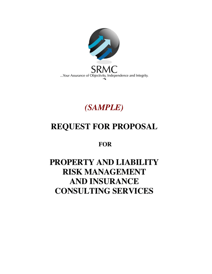 Request for proposal in Word and Pdf formats