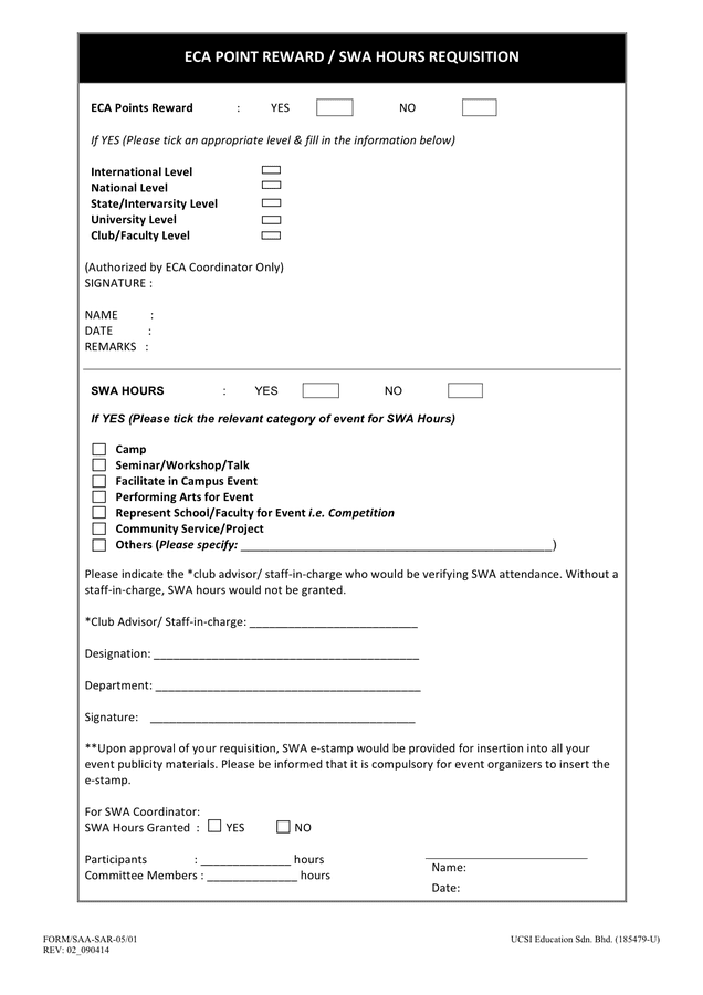 Event proposal format in Word and Pdf formats page 9 of 11