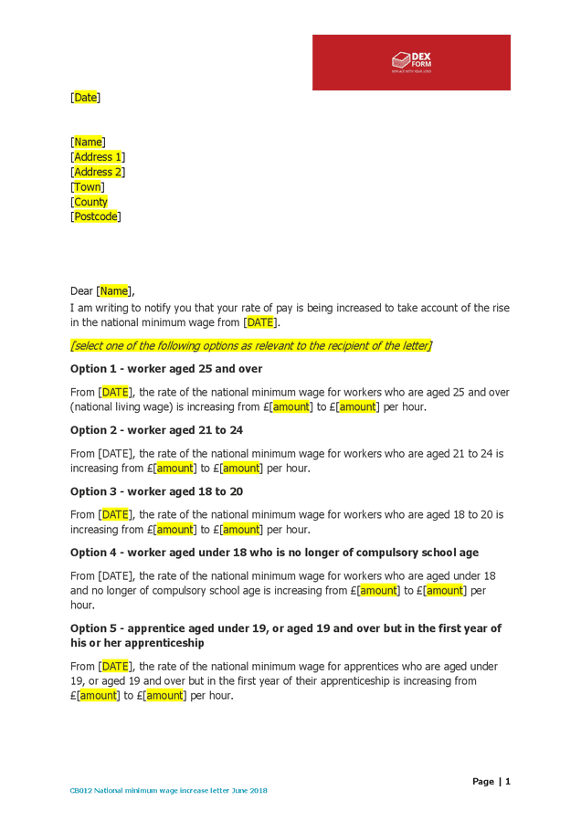 Salary Increase Letter Template Salary Increase (Instant, 52% OFF