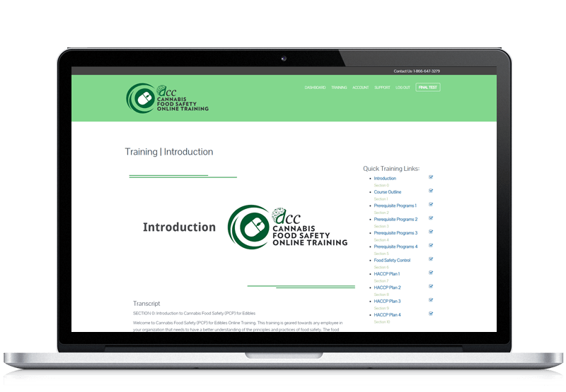 Food Safety Online Training haccp.dicentra.cc