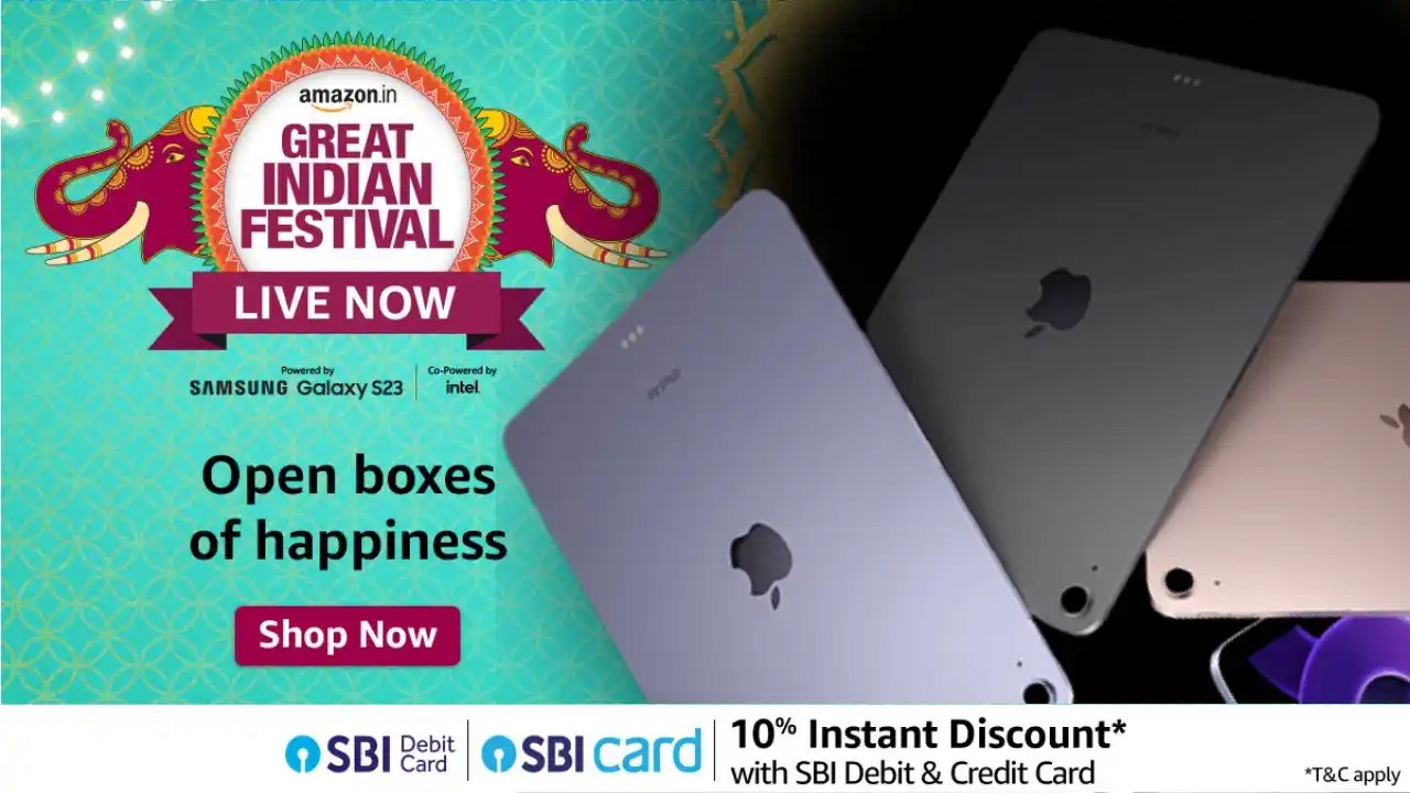 Buy iPad Air M1 from Amazon Great Indian Festival Sale under ₹48,000 Here’s how