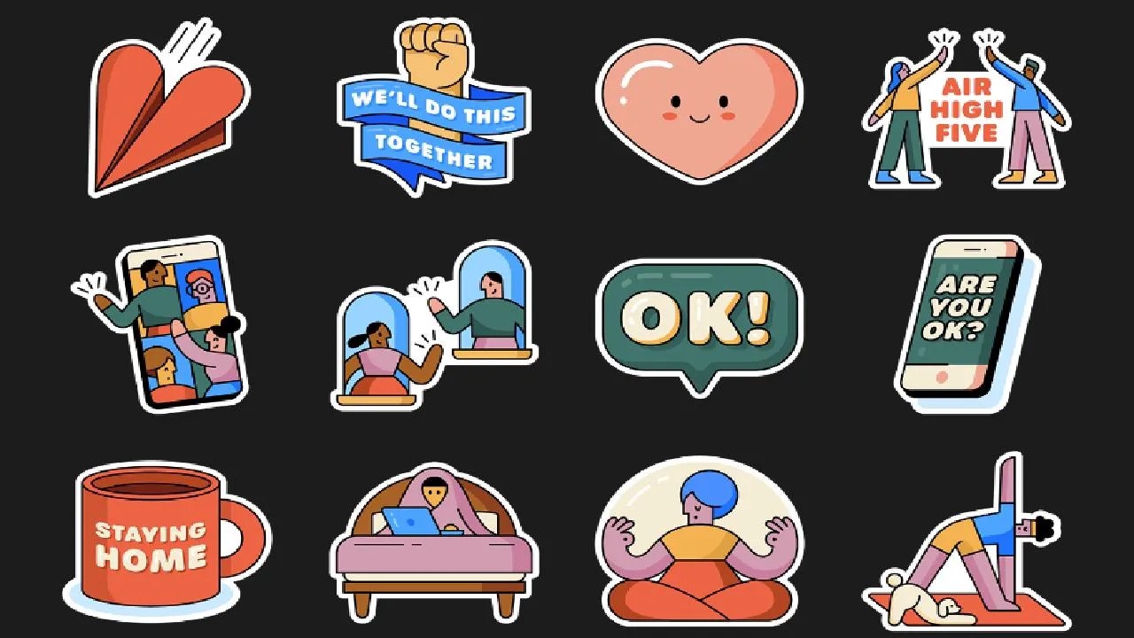 Among Us Stickers Whatsapp English