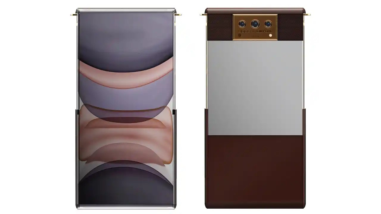 Oppo X Tom Ford patent pictures reveal slider phone with rollable