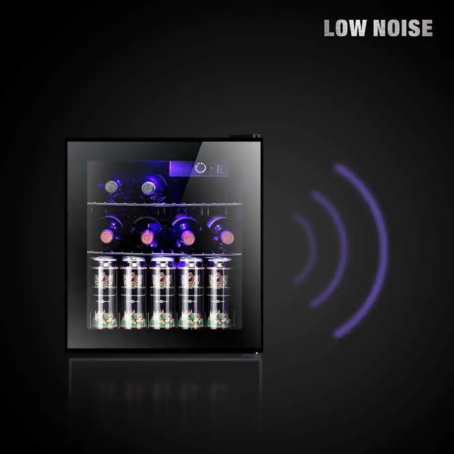 LEONARD USA 52 L Inverter Toughened Glass Door Mini Fridge Photo Design